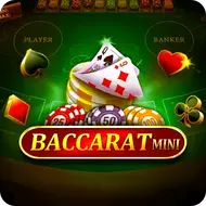 Baccarat Mini fast paced classic casino card