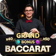 Grand Bonus Baccarat elegant casino table game