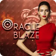 Oracle Blaze live roulette table with British croupier